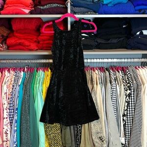 H&M Divided crushed velvet sleeveless dress size 2